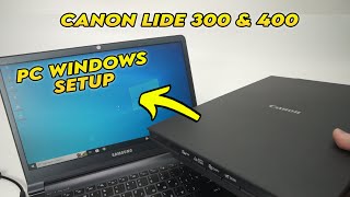 How to Setup Canon CanoScan Lide 300 amp 400 Scanner With PC Windows Computer [upl. by Erica]