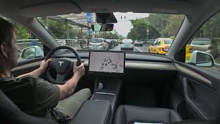 Driving Tesla Model Y Standard Range  No Comment 4K HDR [upl. by Den]