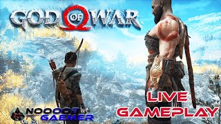 God of War 1st time gameplay with 々NoOoOb Gaemer Part 4 [upl. by Ahseem306]