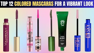 12 Colored Mascaras That Will Instantly Brighten Your Makeup and Mood [upl. by Noiramed360]