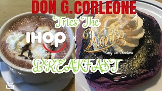 Don G Corleone Tries The WONKA Breakfast At IHOP [upl. by Melessa]