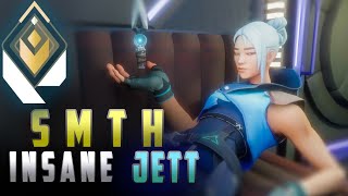 5000 HOURS ON JETT  BEST OF SOMETHING  VALORANT MONTAGE HIGHLIGHTS [upl. by Ernesta]