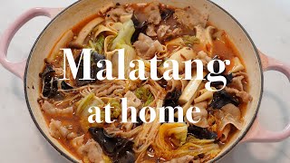 Malatang at home 🇨🇳 🍲🌶️🥢🥵 ft Haidilao Hot Pot Seasoning [upl. by Ternan]