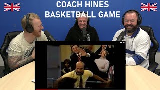 Coach Hines  Basketball Game REACTION  OFFICE BLOKES REACT [upl. by Combs]