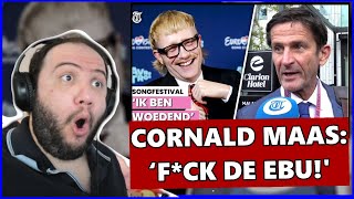 Cornald Maas haalt uit ‘Fck de EBU  Joost Klein  Europapa Controverse  Teacher Paul Reacts 🇳🇱 [upl. by Winters]