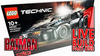 LIVE Building LEGO Technic The Batman Batmobile Set 42127 [upl. by Eclud50]