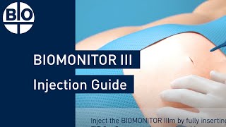 BIOMONITOR III Injection Procedure Animated Guide [upl. by Novyert405]