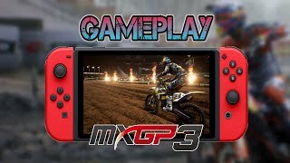 MXGP 3  Gameplay Nintendo Switch [upl. by Vokay]