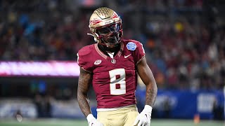 Renardo Green  Cornerback  Florida State  2023 Highlights  2024 NFL Draft [upl. by Liban]