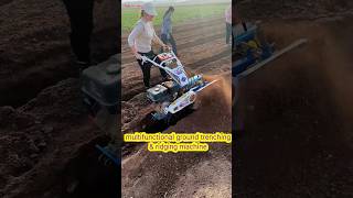 Multifunctional ground trenching amp ridging machine satisfying agriculture shorts [upl. by Gnous356]