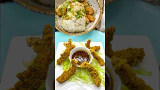 Crispy fried shrimp for appetizer ￼ [upl. by Beryle]