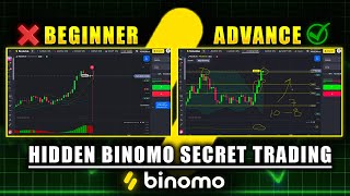 Binomo Beginner chat And Advance Chart  Hidden Binomo Secret Trading [upl. by Nyvrem]