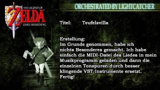 Zelda Links Awakening Music  Teufelsvilla  Orchestrated by Lightcatcher [upl. by Agem]