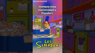 Homero roba electricidad a Flanders lossimpson [upl. by Idnahr]