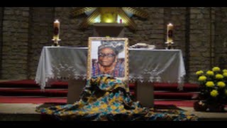 MESSE DE REQUIEM POUR LA MERE DU PRESIDENT LAURENT GBAGBO DAME MARGUERITTE GADO [upl. by Aynotak661]