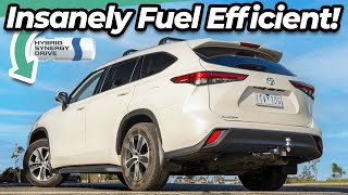 Great fuel economy AWD amp seven seats Toyota Kluger Hybrid 2023 review [upl. by Ecnarrot]