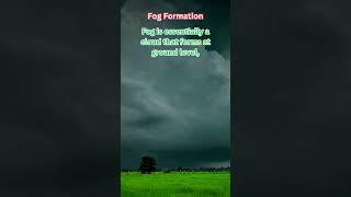 Clouds the interesting Facts Fog Formation Shorts [upl. by Llebyram]