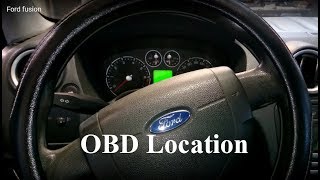 Ford Fusion złącze OBD [upl. by Asyle]