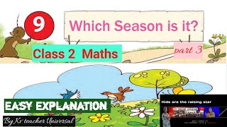 Which Season is it Class 2 Maths Chapter 9 New NCERT solutionsCBSE syllabus part 3 [upl. by Hguh340]