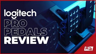 Logitech Pro Pedals Review  New Load Cell Pedals From Logitech [upl. by Ylle]