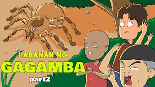 GAGAMBA LABANAN NG GAGAMBA PART2 derby  PINOY ANIMATION  batang 90s [upl. by Shela843]