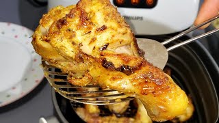 Yogurt Marinated Chicken in Air Fryer  Chicken in Yoghurt Marinade Recipe [upl. by Ridgley584]