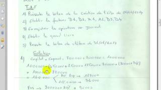 Exemple dexamen de la comptabilité générale S1 avec correction [upl. by Aihseyt]