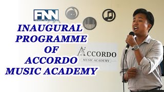 ACCORDO MUSIC ACADEMY INAGURATED TAJEN AO ROAD ABOVE GINI amp JONY [upl. by Nongim]