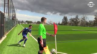 Les U17 Nationaux inaugurent le nouveau terrain synthétique en match officiel SCB 11 LOSC [upl. by Nhguavoj]