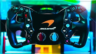 When McLaren Makes a Sim Racing Wheel [upl. by Allicirp906]