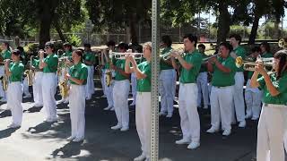 Marching band Parade in West Seattle MVI 0479 [upl. by Ellinger224]