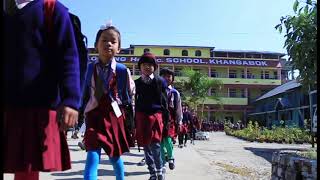 Manipuri Rhyme  Eikhoi School Kajage Eikhoi Lairik Tamjage  KM Blooming Kindergarten Kids [upl. by Grath979]