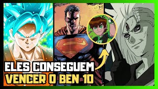 10 PERSONAGENS QUE CONSEGUEM DERROTAR O BEN 10 [upl. by Minton]