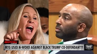 MTG Accused Of Calling Black Trumper The NWord [upl. by Adien]