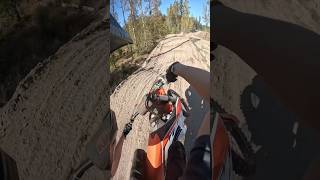 Bro sucks ktm sx125 motocross dirtbike riding gopro crash [upl. by Nytnerb]