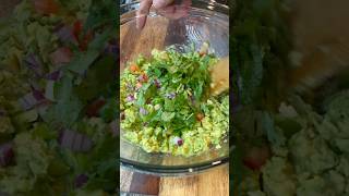 Guacamole guacamole mexicanfood avocado food foodie dip shorts [upl. by Hidie]