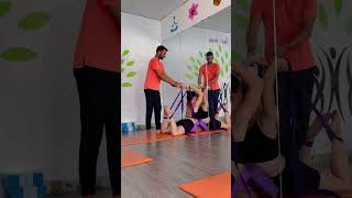 Drills for lower back  viral yogaasana yogapose backbends yoga shorts yoghul yogapractice [upl. by Arahk]