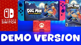 Dog Man Mission Impawsible  Demo Version  Nintendo Switch [upl. by Froehlich]