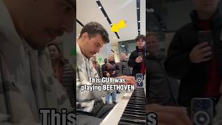 PIANO BATTLE at the SUPERMARKET in Paris  🎹😎 [upl. by Thgiwd542]