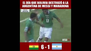 Bolivia 6  Argentina 1 Eliminatorias Sudáfrica 2010 [upl. by Haziza879]