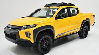 New 2023 Mitsubishi Triton Savana Midsize Pickup Truck Off Road Drive [upl. by Ajoop]