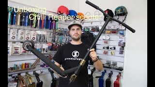 Scootshopcz Unboxing Chilli Reaper Crown freestyle scooter [upl. by Atnwahs]