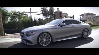 Vossen Wheels 2015 Mercedes Benz S63 AMG Coupe 22quot CVT Wheels [upl. by Hilaria]