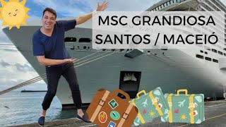 MSC GRANDIOSA 2024 Búzios  Salvador Maceió [upl. by Ungley]