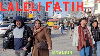 ISTANBUL CITY EXPLORING LIVELY DISTRICT LALELI 2024 [upl. by Cirle]