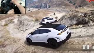 Robbing 2024 Lamborghini Urus Performante from MAFIA CONVOY in GTA 5  Offroading Gameplay [upl. by Meurer460]