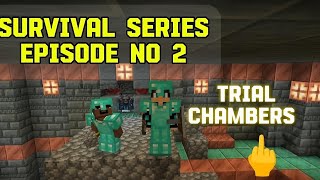 survival series episode no 2 minecraft in hindi minecraft minecraft [upl. by Zita528]