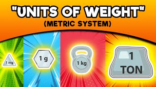 Units of Measurement Weight  Math Nursery Rhyme amp Kid Measurement Song [upl. by Buttaro]