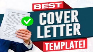 HOW TO WRITE A COVER LETTER for a JOB APPLICATION The BEST Example COVER LETTER to GET YOU HIRED [upl. by Aiva]