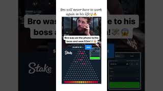 LIFE CHANGED IN SECONDSstake plinko roulette shorts short viral casino slots [upl. by Haleemaj]